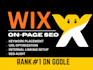 wix onpage and technical SEO optimization for top google rankings