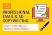create engaging email copywriting for marketing campaigns
