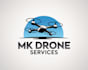 design a premium modern drone services logo design