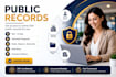 create public records account USA for you
