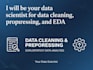 be your data scientist for data cleaning, preprocessing, and eda