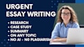 do urgent essay writing as an essay writer