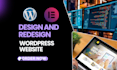 design, redesign, clone wordpress  website  development