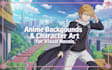 design visual novel anime bg, anime backgroung, anime art and character