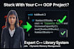 develop custom cpp or python console based projects