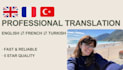do english french turkish translation