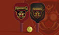 create pickleball paddle rackets mockups