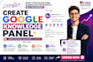 create a google knowledge panel or graph for any category