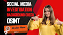find social media any person background osint detective someone investigation