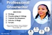 professionally ghostwrite your fiction novel or memoir