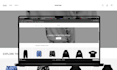 design streetwear website, clothing website for clothing