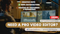 do professional video editing for all platforms in 24 hours