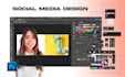 create social media and web graphics