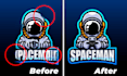 fix ai image, text fixing, ai flaw correction and upscale