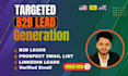 do verified b2b leads, real estate leads and influencer lead gen