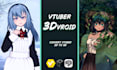 create a custom 3d vtuber model in vroid studio