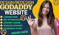 redesign godaddy website design godaddy website ecommerce store godaddy seo