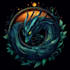 draw medieval, fantasy, rpg gaming logo