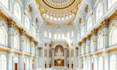 do mosque design, church design, castle interior design project