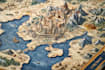 create a high quality detailed fantasy map