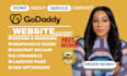 godaddy website design godaddy website redesign develop godaddy design godaddy