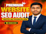 provide  a detailed website SEO audit report