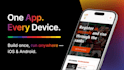 develop a cross platform mobile app using react native