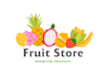 design super fruit logo