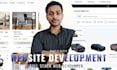 do website development as full stack web developer, front end, backend developer