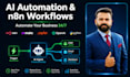 build n8n ai automation, ai agents and workflow automation for business