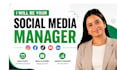 be your social media manager and grow your brand across platforms
