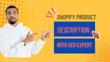 do expert write shopify product description with seo