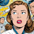draw a retro vintage comic illustration
