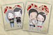 do a cute valentine chibi