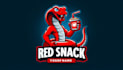 design red snack viper mascot logo with source file in 12 hours