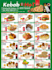 design a modern and professional menu cards