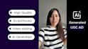 create ai ugc influencer for tiktok ads and reels