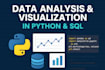 clean, analyze, and visualize your data using python and sql