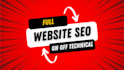 do on page off page and technical SEO