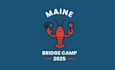 design amazing maine bridge camp logo