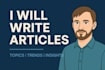 write well researched articles reviews or feature stories