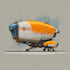 draw custom spaceship sci fi steampunk nft