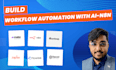 build n8n workflows to move data and automate tasks