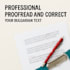 proffesionally proofread and correct your bulgarian text