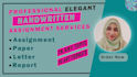 write expert level assignments, letters, papers, and more