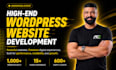 design a high end and modern wordpress business website