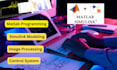 provide urgent assistance in matlab, simulink, signal processing and gui tasks