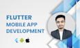 flutter mobile app development, android app, ios app, as a flutter developer