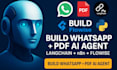 build whatsapp chatbot pdf n8n flowise python langchain lang graph ai agent fix