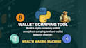 crypto wallet tracker and seed phrase scraper python automation